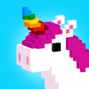UNICORN 3D: Game-coloring