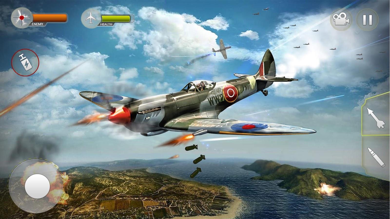Airplane WW2 Survival Fighting Air Shooting Games v1.3 APK for Android