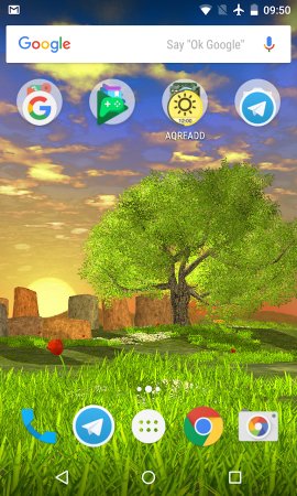 Nature Tree Milky Way live wallpaper  APK for Android