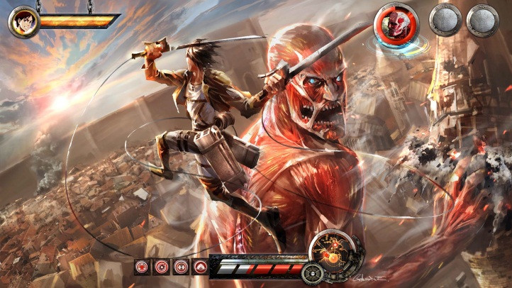 attack on titan wings of freedom ps3