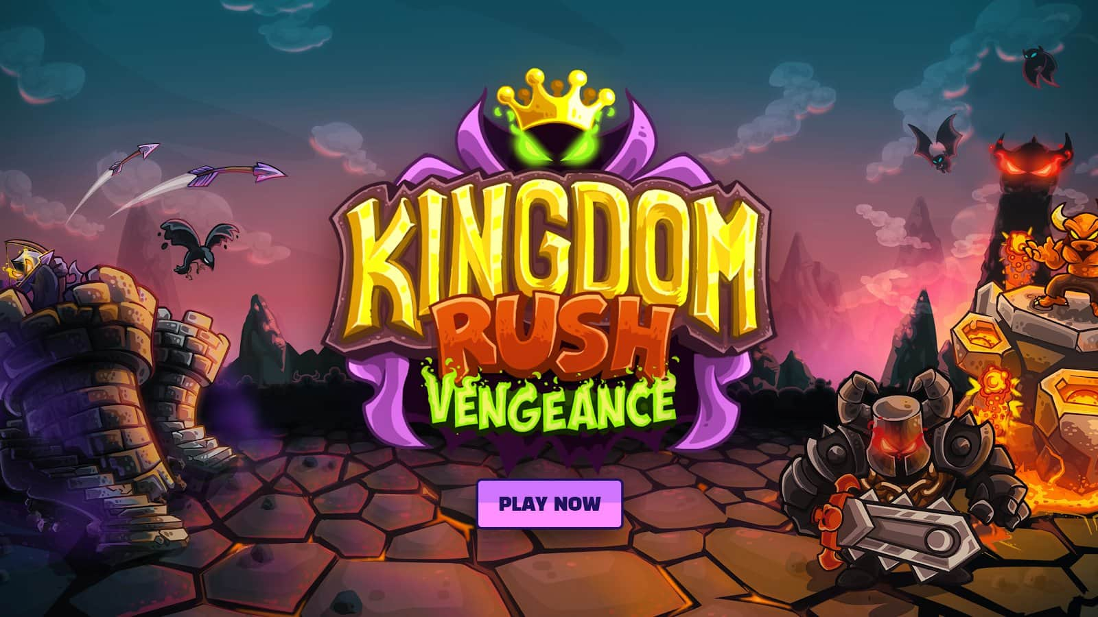 Королевская Лихорадка (Kingdom Rush Vengeance) скачать 1.15.07 Unlocked  (Мод меню: много денег) APK на Android