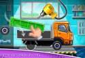 Truck games for kids - house building car wash