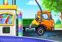 Truck games for kids - house building ? car wash