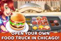 Burger Truck Chicago - Fast Food Cooking Game