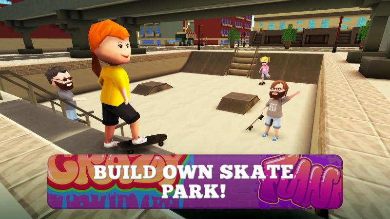 Skate Craft: Pro Skater in City Skateboard Games  APK for Android