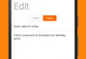 Call Note - save note after call