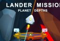 Lander Missions: planet depths