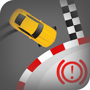 Drift Insane - singleplayer 2D drift racing game
