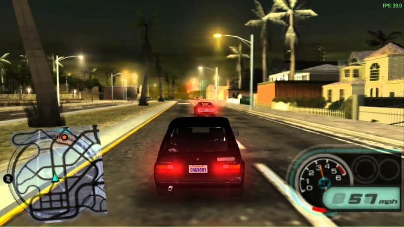 Midnight Club: LA Remix  for PSP