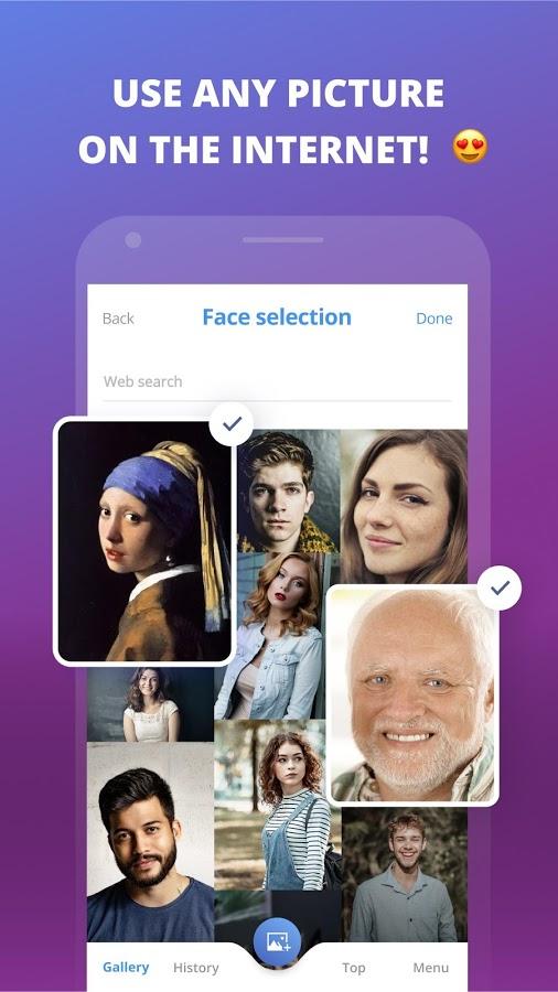 app snap a photo to determine face shape android