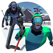Long Step: Ski race