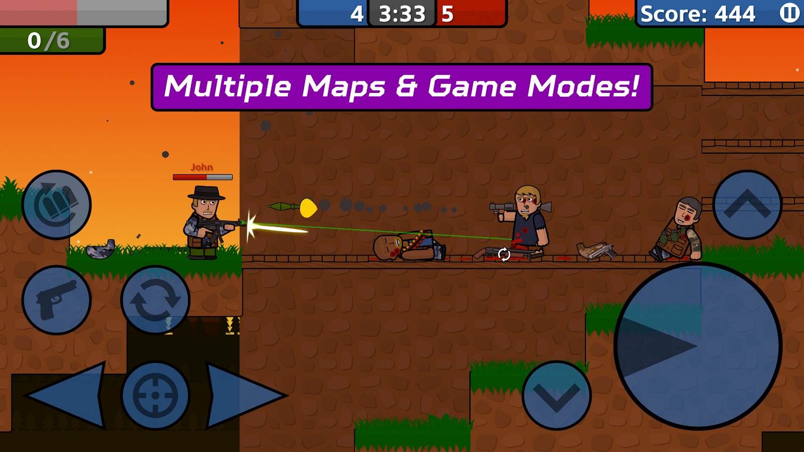 Wargunners Online 2D Shooter v2.1.0 APK for Android