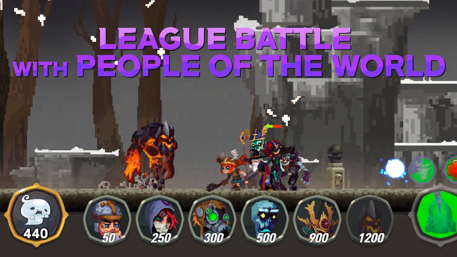 LeagueMon VIP League of Monster Defence v1.0.7 APK for Android