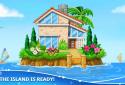Island Game. Building a House