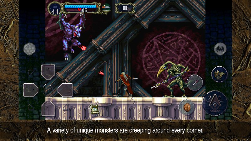Game Castlevania: Symphony of The Night Bản giao hưởng của bóng đêm Cho Android