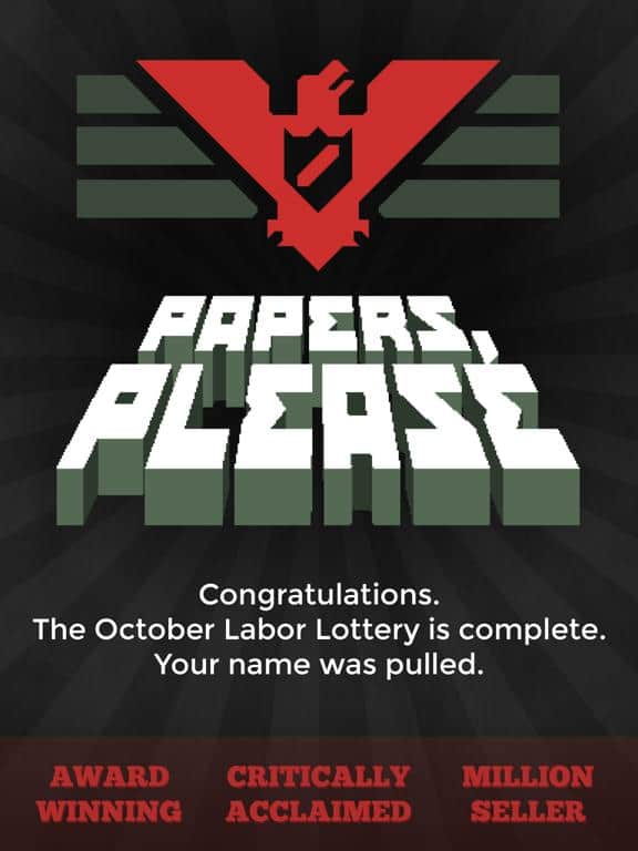 Papers, Please IPA Cracked for iOS Free Download