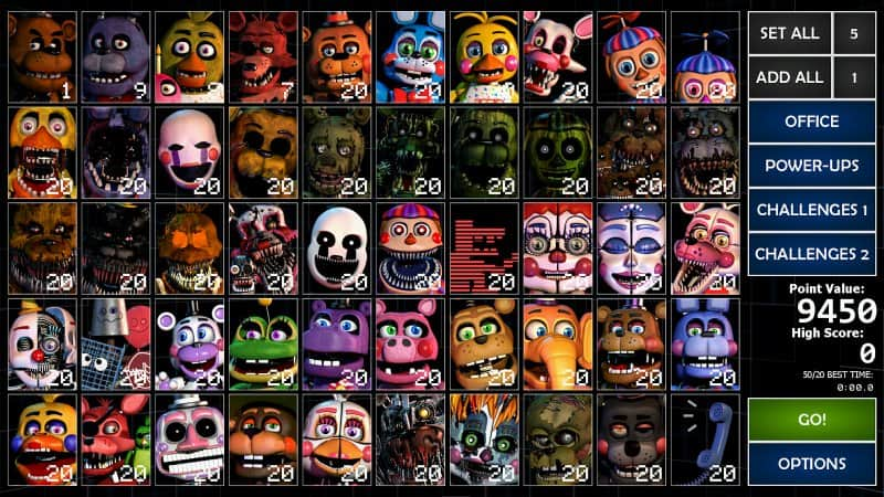 five night at freddy ucn apk