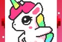 Unicorn Art Pixel 