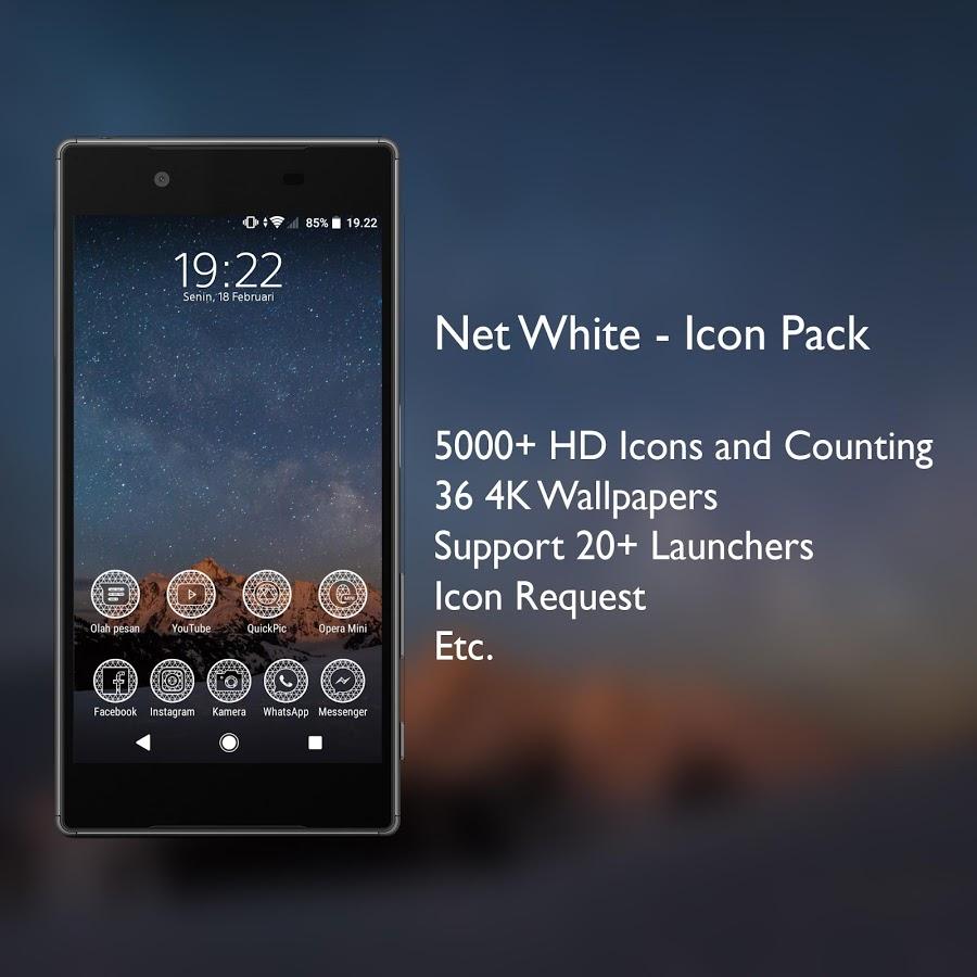 Pixel Net White Icon Pack V1 7 Apk For Android