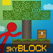 Stickman vs Multicraft: Skyblock Craft