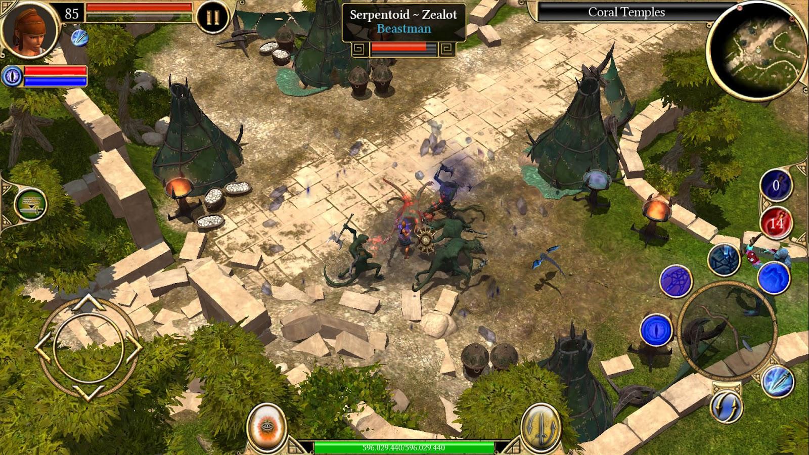 Titan quest android читы