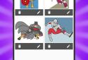 Супер Герои и Злодеи Раскраска