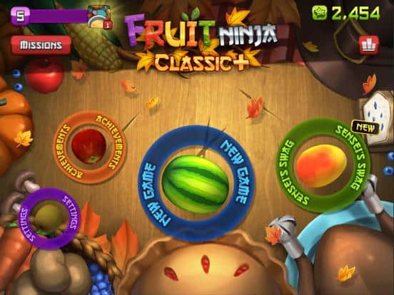 Fruit Ninja® toutes les versions sur Android