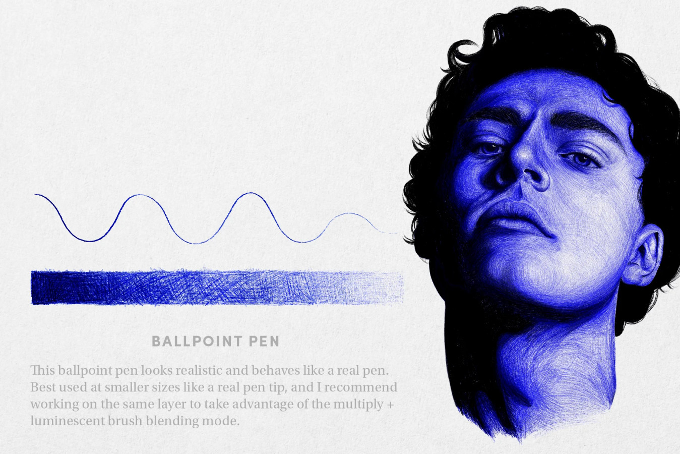 Ballpoint Pen – Free Procreate Brush