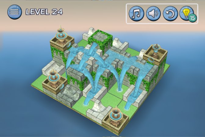 Game Flow Water Fountain 3D Puzzle Cho Android