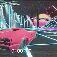 OnTheRun - Free Synthwave Retro Racing