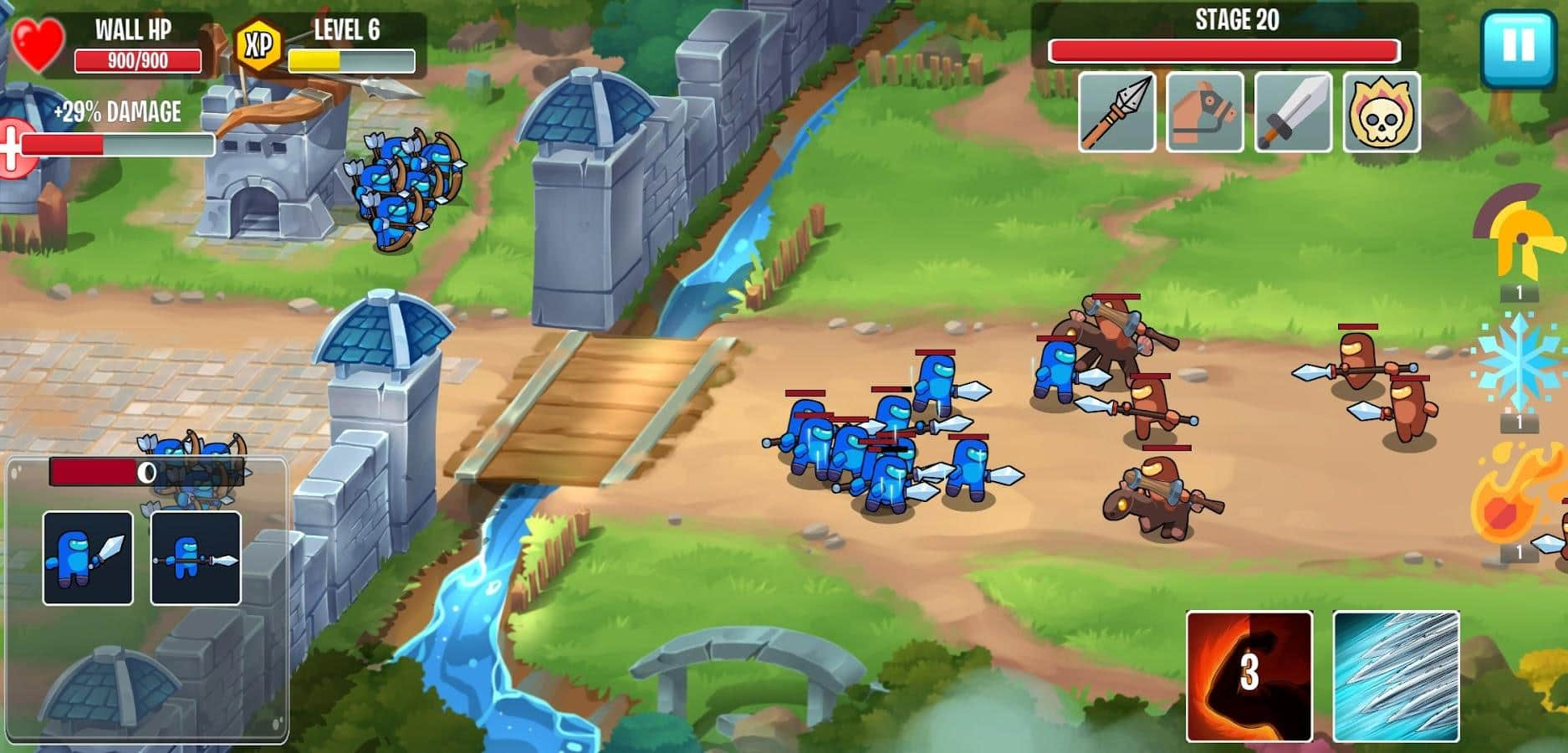 Warriors Defend: Tower Defense скачать 1.1.0 APK на Android