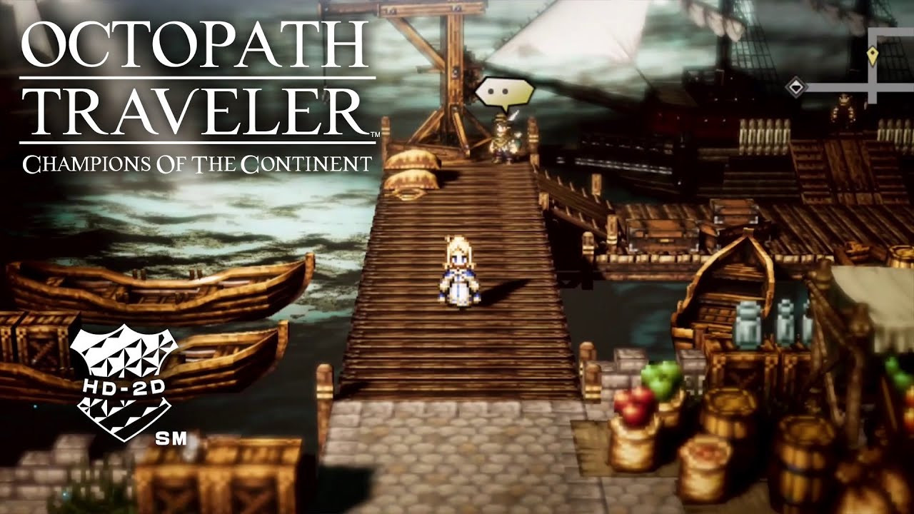 OCTOPATH TRAVELER: Champions of the Continent.