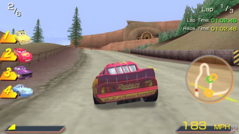 Cars Скачать 1.0 На PSP