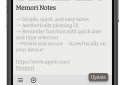 Memori Note -Notes to remember