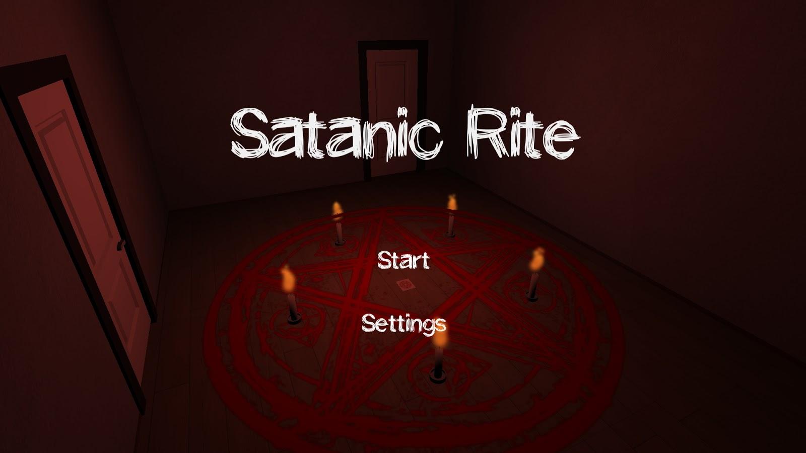 Satanic Rite хоррор игра