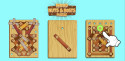 Wood Nuts & Bolts Puzzle