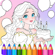 Princess Game Fantasy Coloring