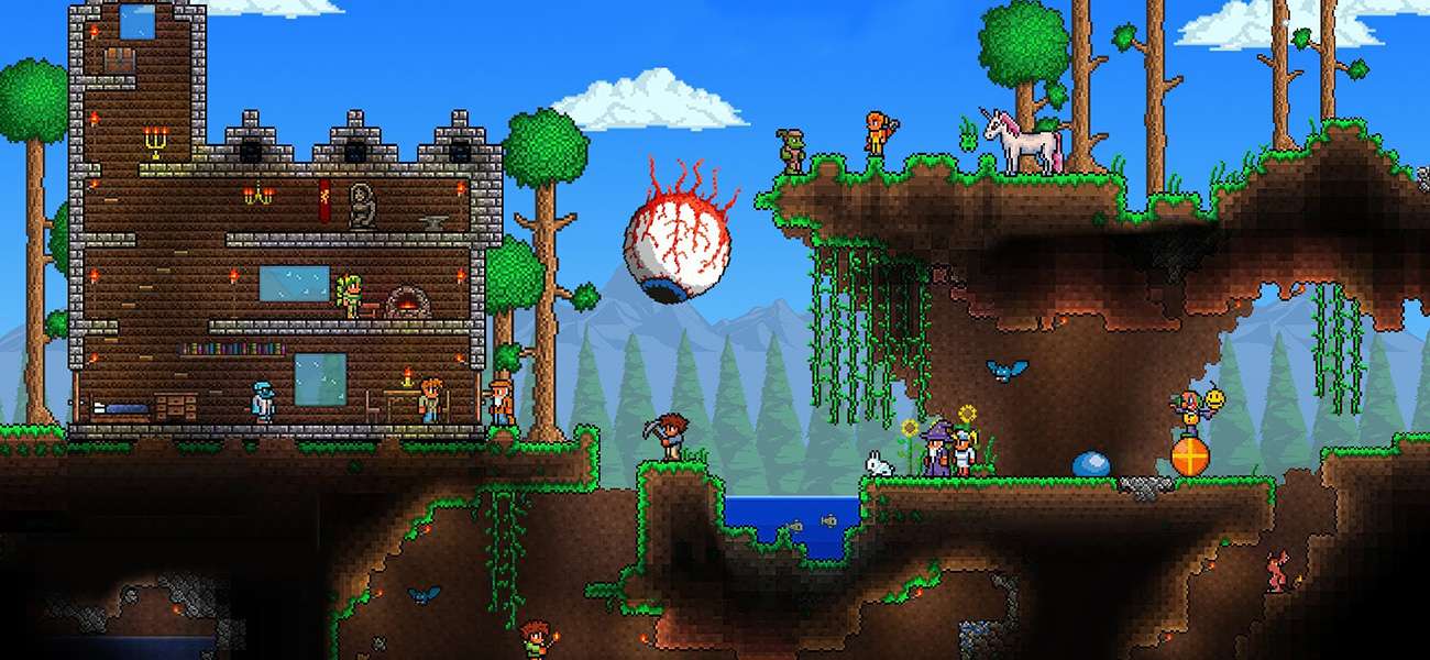 Мини игры в террарии. Terraria на пс3. Terraria cover. Крутые дома в террарии. Terraria кадка.